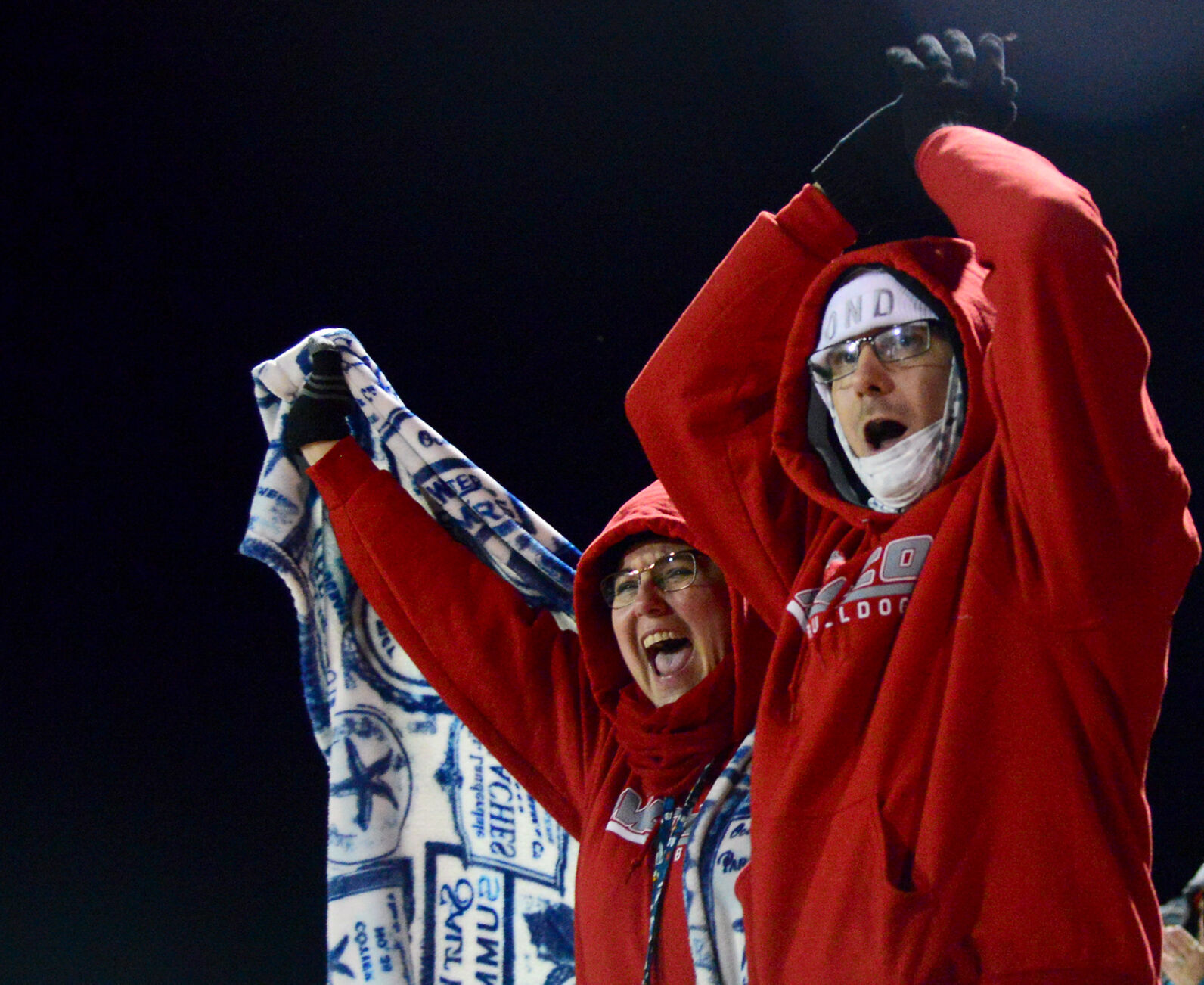Mexico High School Football fans, Jennifer Skinner,